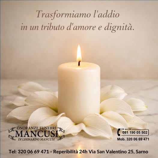 Assistenza familiare - Onoranze Funebri Mancusi Sarno
